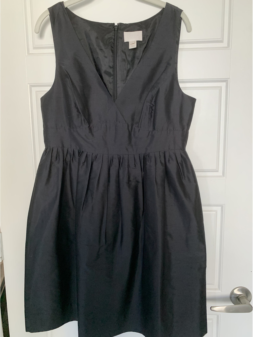 JCrew LBD in Tafffeta